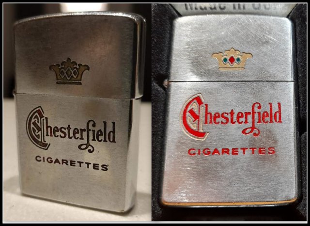 Renowacja Zippo Chesterfield